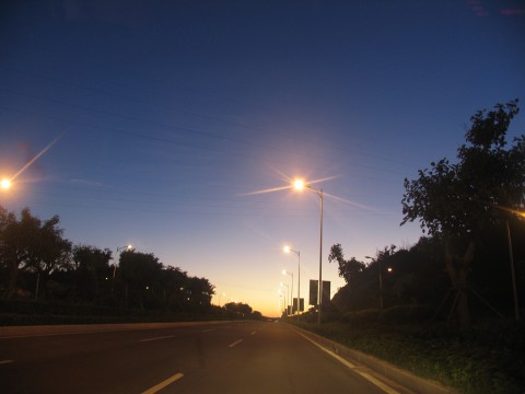 平潭环岛路的黎明