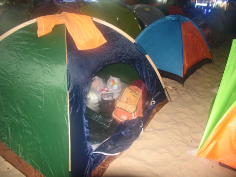 平潭坛南湾露营