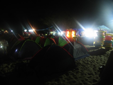 平潭坛南湾露营